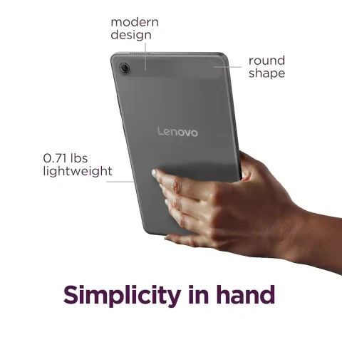 Lenovo - Tab One - 8.7" HD Tablet - 4GB RAM - 64GB eMMC - Luna Grey