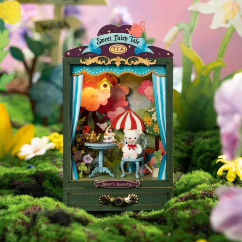 3D Puzzle - DIY 3D Box Theater Puzzle Bear's Sweetie 44pcs Model: DS024SKU: 11163539
