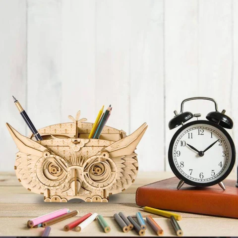 DIY 3D Puzzle - Owl Storage Box - 61pcs