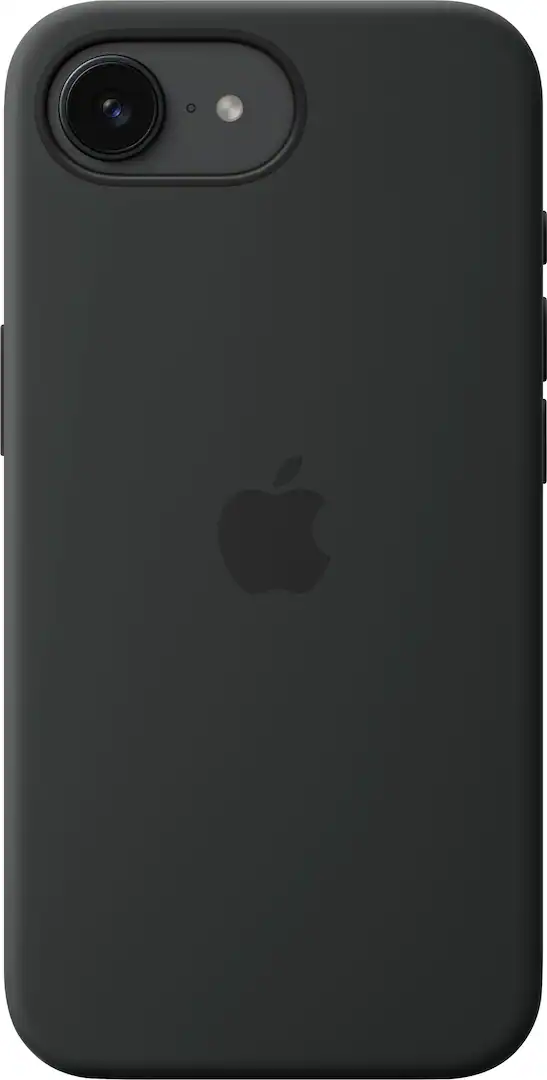 Apple - iPhone 16e Silicone Case - Black