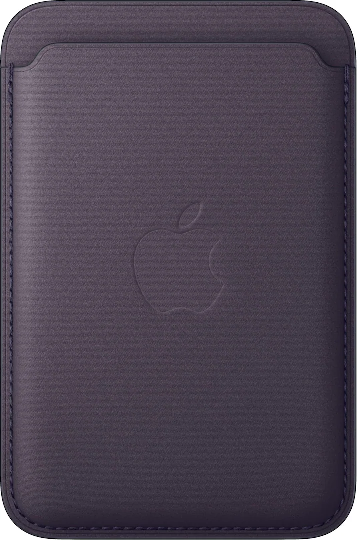 Apple - iPhone FineWoven Wallet with MagSafe - Midnight Purple